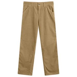 Вельветовые брюки с одним коленом Carhartt Wip, Leather