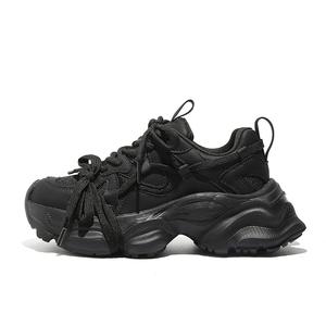 DAPHNE Водонепроницаемые женские низкие кеды повседневные черные, цвет Black