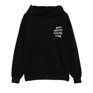 Худи Anti Social Social Club Get Weird Hologram Hoodie, Black