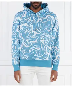 Толстовка we_ocean Regular fit Boss Orange, синий