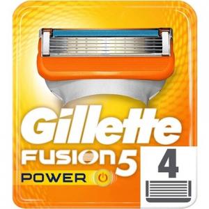Силовые лезвия Fusion 5, 4 шт., Gillette
