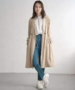 Свободный плащ, выделяющий пыльцу Ikka, цвет Beige