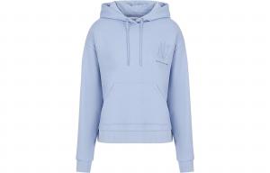 Свитшот AE SS23 женский ARMANI EXCHANGE, небесно-голубой