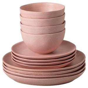 КОМПЛЕКСНЫЙ НАБОР «Античная роза» LIVIA, 12 предметов, на 4 персоны Costa Nova, пыльно-розовый