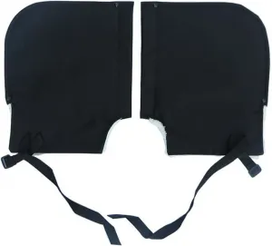 Утеплители руля, мотоциклетные перчатки, перчатки для велосипеда и мотоцикла, ветрозащитные теплые бархатные чехлы USO Apto para Cold Winter Lining Gloves, Black