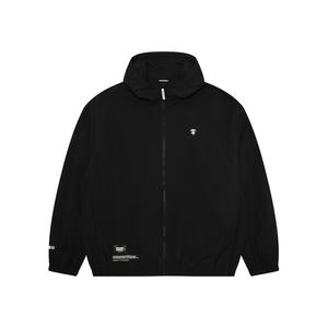 Aape Куртка с капюшоном A Bathing APE® с логотипом, Black BKX