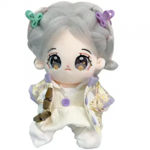 Нан хлопковая кукла, бескостная голая кукла девочка одежда для кукол своими руками наряжалка плюшевая кукла высотой 20см Handsome