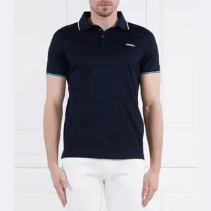 Рубашка поло стандартного кроя Karl Lagerfeld, синий