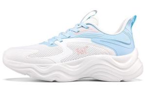 Кроссовки женские с низким верхом, белый/синий 361°