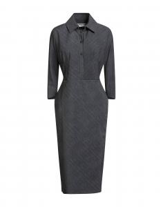 Платье миди Chiara Boni La Petite Robe, угольно-серый