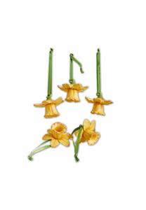 Набор подвесок из 5 лозеров желтого цвета Loberon, желтый