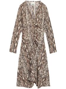 Платье мини Octavia ISABEL MARANT, нейтральный цвет