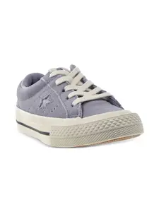 Кеды One Star Ox PS Provence Purple-Silver Converse Kids, фиолетовый