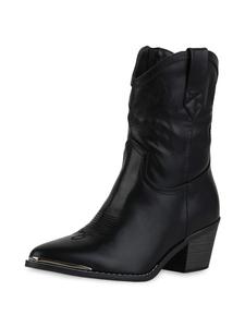 Ботильоны VAN HILL Cowboy Boots Anna, черный