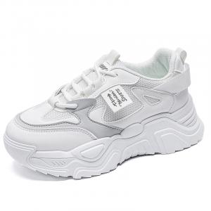 Низкие массивные кроссовки для женщин с противоскользящим покрытием YANGQIYINGTAO, белый