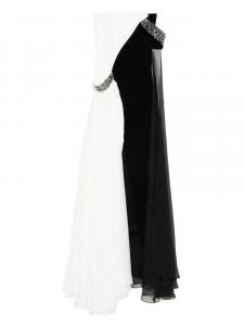 JEAN-LOUIS SABAJI декорированное платье макси, черный