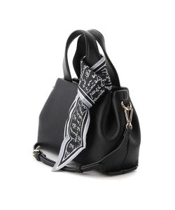 (L) Cachecache / Круглая мини-сумка через плечо с шарфом