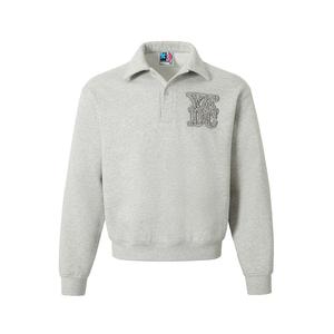 Поло свитшот унисекс YADcrew, серый