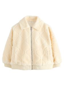 Флисовая куртка Next, кремовый