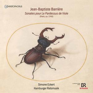 CD диск Barriere / Eckert / Hamburger Ratsmusik: Sonates Pour Le Pardessus