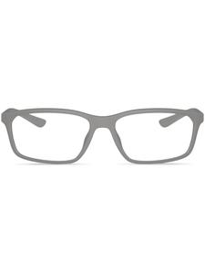 Armani Exchange очки в квадратной оправе, серый