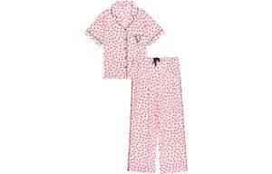 Женский пижамный комплект Victoria's Secret, Розовый любовный принт