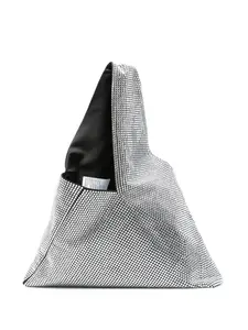 Сумка на плечо с кристаллами Giuseppe Di Morabito, черный