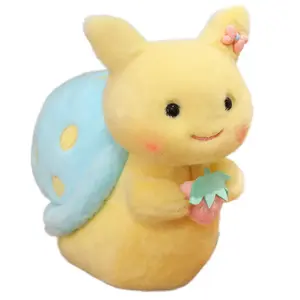 Милый плюшевый клубничный улитка тканевая кукла высота 22cm/35cm/50cm Tranquility and elegance, синий