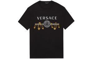 Футболка мужская черная VERSACE
