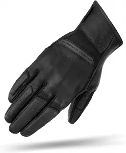 Мотоциклетные перчатки SHIMA Monaco для женщин - дышащие, эластичные, для сенсорных экранов, из винтажной кожи, с защитой лодыжки, амортизирующей вставкой и усиленной ладонью (черные, размер XS), Gloves black