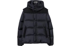 Пуховик мужской темно-синий Burberry, синий