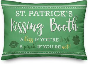 Creative Products Декоративная подушка-обнимашка в честь Дня святого Патрика, пушистый мягкий чехол зеленого цвета St. Patrick's D