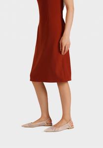 Балетки с открытой пяткой Queen Helena, цвет Nude