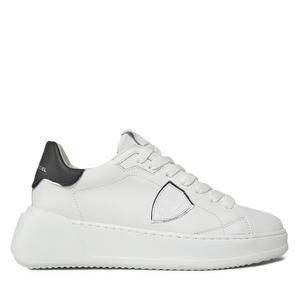 Кроссовки Philippe Model Temple Low TRES V010 Blanc/Noir, белый