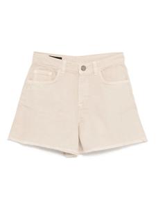 Хлопковые шорты Emporio Armani Kids, нейтральный