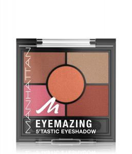 Палитра теней для век Manhattan Eyemazing Eyemazing 5'Tastic, Nr. 004 - Burgundy Pink, 3.8g