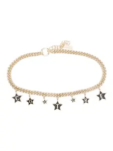 Цепочка на пояс с подвеской-логотипом Versace Jeans Couture, золотой