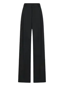 Брюки с защипами Amen, черный