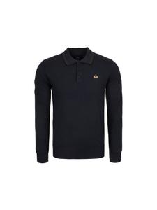 La Martina Пуловер MBS306 темно-синего цвета