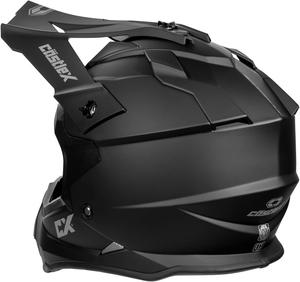 Шлем матовый Castle X Mode MX Youth L, черный