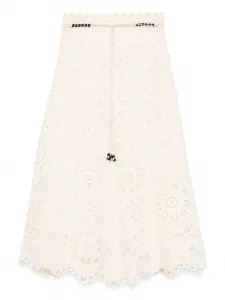 Юбка Rhiannon с вышивкой ZIMMERMANN, нейтральный
