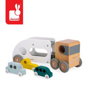 Янод, Деревянный прицеп на 3 машины, Болид Janod