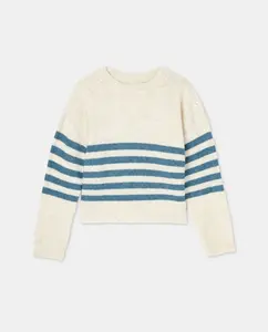 Детский свитер в полоску Kids El Corte Inglés, белый