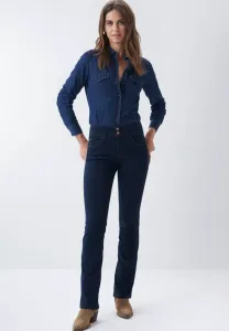 Скрытый эффект в джинсах-клеш Salsa Jeans, Blue