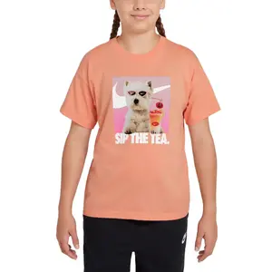 Детская футболка Nike, оранжевый