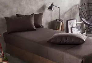 Декоративная подушка hapo, 40x60 см 40х60 см, коричневый