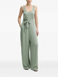 Комбинезон на завязках Armani Exchange, зеленый