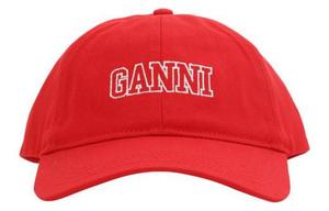 GANNI Бейсболка Women's Red