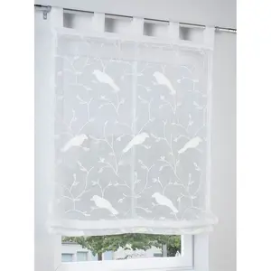 Тюль на петлях Heine Home, кремовый