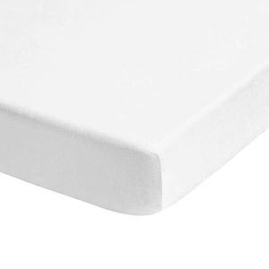 Простыня стретч молтон 0808421 Biberna, белый